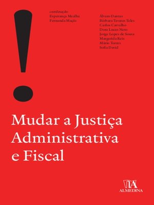 cover image of Mudar a justiça administrativa e fiscal